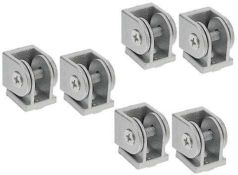 SOLUSTRE 6stücke Zinklegierung Gelenke Für Aluminiumprofile Flexible Verbindungsteile Installieren Für Projekte