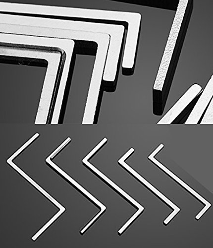5 Spanner Spannerset Lock Picking, Lockpicking, Übungsschloss Schlösser knacken - Hobby - Übungsschloss Manipulationszylinder- Geocaching