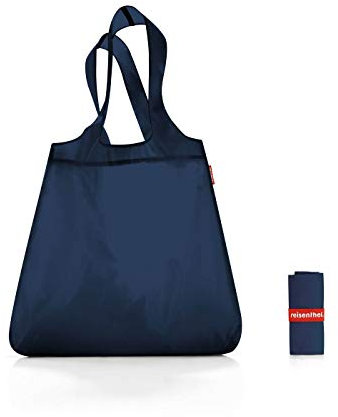 reisenthel mini maxi shopper dunkel blau - faltbare Einkaufstasche, 15L
