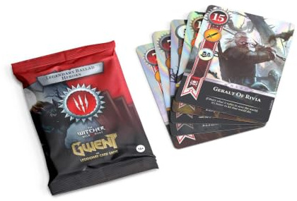 No Loading Games, Gwent Legendary Ballad Monsters, 10 cartes, jeu de cartes à collectionner