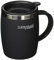 ThermoCafé by Thermos 105102 Desk Mug, Stainless Steel/Plastic, Soft Touch Black, 14 x 9 x 12 cm, 1 Count (Pack of 1)