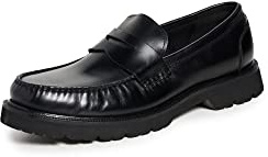 Cole Haan Men's American Classics Penny Loafers, Black/Black, 10 Medium US