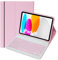 Cover con Tastiera per iPad A16 11 Generation 2025/10 Generazione 2022, Italiano QWERTY Tastiera per ipad 11Gen 11pollici/ipad 10Gen 10.9, con Senza fili Staccabile Custodia con Portapenna, Rosa