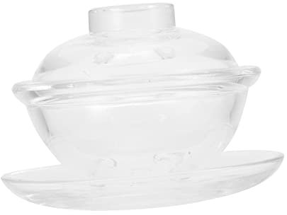 MOTHNUR Delicata Ciotola in Giapponese - 1 Set Di Ciotole Da Dessert Con Coperchio Ideale Per Insalate Zuppe Frutta E Noodles - Design Semplice E