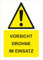 Indigos UG Aufkleber Drohne im Einsatz - 148x210mm - Hotel, Firma, Schutz, KITA, Arzt, Praxis, Wohnung - Sicherheit - Warnung