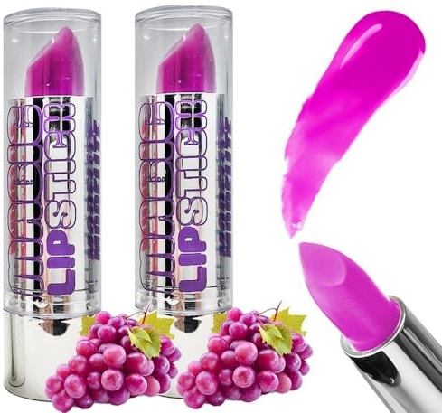 Rossetto Magico Reattivo al pH, Colori Vari e Personalizzati in base alle tue labbra, diverse varianti (Viola, 2)