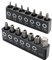 Sternbitsatz mit 12 manipulationssicheren Bits in Torx- und Stern-Format, T5-T40, für Schraubendreher mit 1/4-Zoll-Schaft