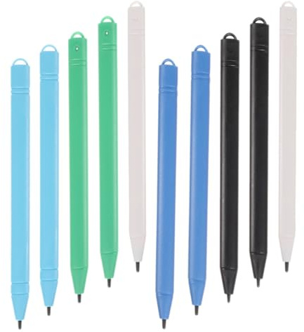 Housoutil 10 Pcs Drawing Tablet Stylus Pens for Touch Screens with Smooth Writing and Comfortable Grip Plastic Material Suitable for Art Supplies and Digital Drawing Tablets