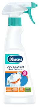 Dr. Beckmann Deo & Sweat Stain Remover | Combats antisperspirant, yellow and white marks.| 250 ml