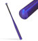 Relaxdays Baseballschläger Aluminium, 34 Zoll/ 86 cm, Rutschfester Griff, Leichter Softball Schläger, Aluschläger, blau