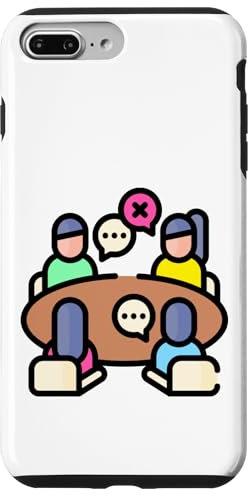Meeting in The Conference Room Boardroom Meeting Office Case for iPhone 7 Plus/8 Plus