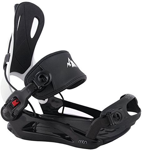 System MTN Men's 2025 Rear Entry Flow Style Snowboard Bindings (Large)