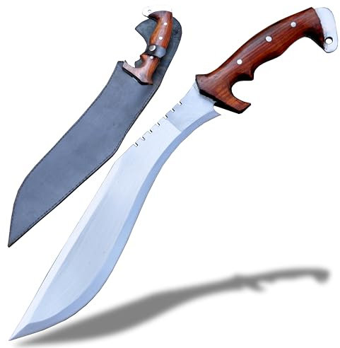 38 cm Lange Klinge Geißel Kukri Machete-Khukuri-Überlebenskampf-taktisches Kukri-Handgeschmiedet