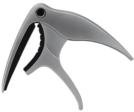 HEMOTON Gitarrenstimmgerät Für Folk-gitarren Gitarren-capo Clip-gitarrenstimmgerät Ukulelen-stimmgerät Instrumenten-clip-tuner