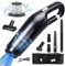 Handheld Vacuum Cleaner, Hand Held Vacuum Cordless, 10000Pa Powerful Vacuum Cleaner, Hand Car Vacuum, Portable Lightweight Rechargeable Vaccum for Car Home Office