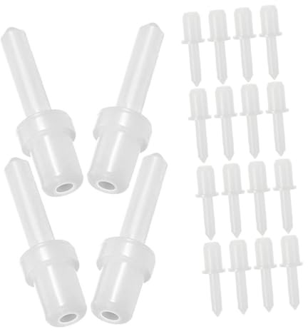 FUTUREORYY 70 Pièces Kit Réparation pour Volets Persiennes Agrafes et Goupilles de Remplacement Accessoires pour Stores et Lames Réglables Réparation Rapide pour Maison et Bureau