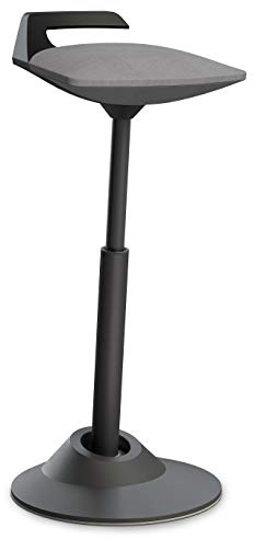 aeris Muvman High Stehhocker – ergonomische Stehhilfe – Stehsitz für gesundes und aktives Sitzen und Stehen – Stehstuhl höhenverstellbar mit 60-93 cm Sitzhöhe