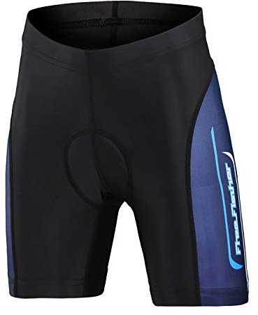 L PATTERN Pantalones Cortos de Ciclismo para Niños Niñas Pantalones de Bicicleta Cortos con 3D Gel Acolchado para Deportes al Aire Libre,Gérmenes (Pantalones Cortos),14-16 años