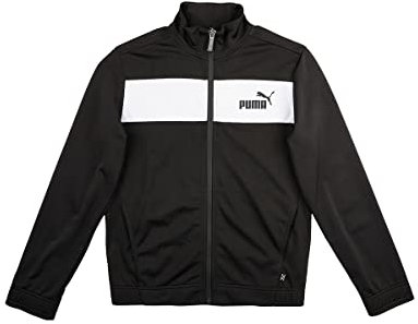 PUMA Boy's Poly Suit Cl B Track Suit,Schwarz (Puma Black), 104