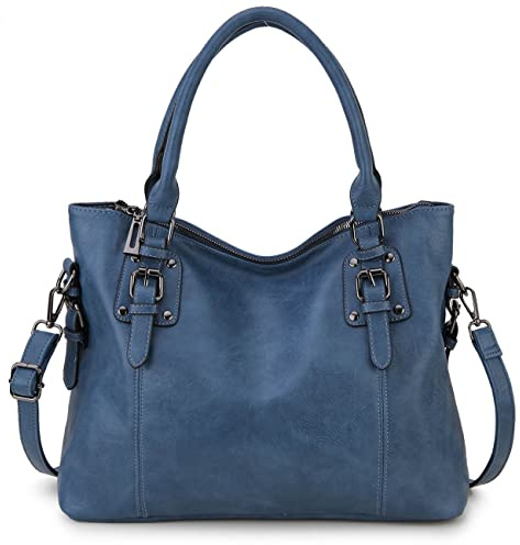 VX VONXURY Hobo Handtasche Damen Mittelgroß Damen mit veganes Leder | 13,2 L, 6 Fächer, wasserabweisende Umhängetasche, kratzfest, verstellbarer Gurt, Henkel, Büro, Reisen, Berufstätige