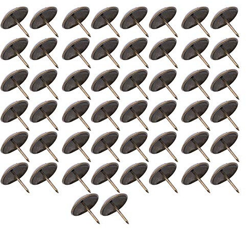 50 Uds. de Tachuelas Para Tapicería, Chinchetas Para Muebles, Clavos Decorativos Para Sofá, Silla, Cabeceros de Cama(23 * 23mm)