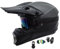 Casco Da Motocross Per Adulti, Casco Da Moto Per Giovani, Casco Integrale Da Fuoristrada Per Moto Crash Dirt Bike ATV Scooter Casco MTB, Con Occhiali Guanti Passamontagna ( Color : Black , Size : XL(5