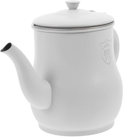 Dispensador Inoxidable de Acero 800ml Aceite de Colador | Jarra de Color Claro, Vertido Cómodo y Boca Antigoteo, Recipiente para Cocina y Salsa