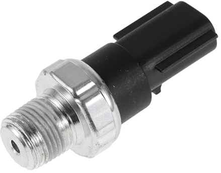 VekAuto Sensor De Presión De Aceite Del Motor Para Chrysler 300 05-10 | Para Chrysler 300M, Cirrus, Concorde, Grand Voyager, Metal Y Plástico, Negro Y Plateado, 6.6X2.8Cm, 1 Pin