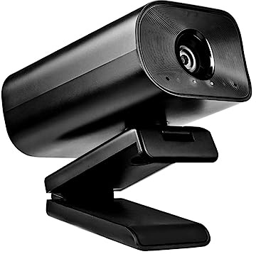 AIRYSSFU Webcam, 1080p Tout en 1 télécommande USB Webcam avec Haut-Parleur for l'enseignement en Ligne vidéoconférence caméra de Diffusion en Direct