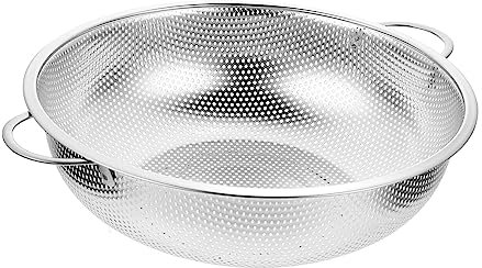 Cestello Scolapasta in Acciaio Inox Doppio Manico