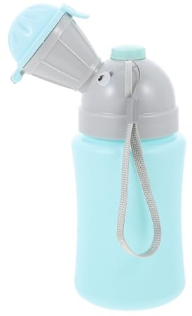 Orinal Portátil de Viaje para Niños y Niñas Verde Abs | Salida y Trayectos, Diseño Antifugas, Uso Infantil, Formato Ligero para Llevar