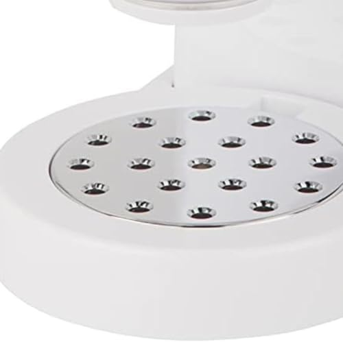 FUBESK Distributeur intelligent de nourriture sèche pour céréales, noix, riz, haricots, mélange de bonbons, avec contrôle des portions, conservation de la fraîcheur jusqu'à 45 jours, blanc