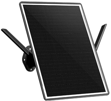 JUYAXIN Módem de enrutador solar WiFi 6 punto de acceso al aire libre IP66 impermeable para cámara de seguridad, dispositivo de camping, router al aire libre, carga solar