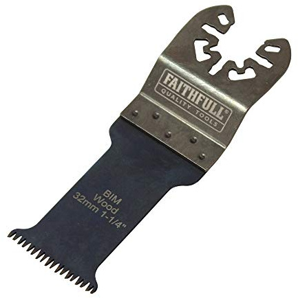 Faithfull MFHW32P Hoja de madera dura cortada en arco, multicolor, 1