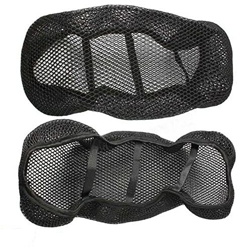 KAZONS Roller Sitzbankabdeckung Anti-Rutsch-Kissen, Polyester, Mesh-Netz, atmungsaktives Netz-Sitzbezug, Motorrad-Roller, atmungsaktives Sitzbezug-Pad
