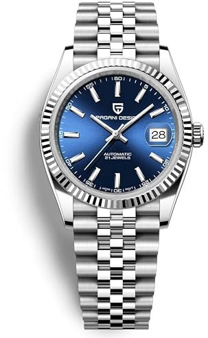 Pagani Design PD1645 Herrenuhr 42MM Herren Automatikuhr Japan Automatikwerk 100M Wasserdicht, Edelstahl, Saphirspiegel, Sport Business Uhr.