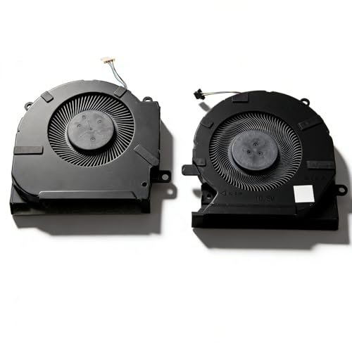 001, Laptop Internal Cooling Fan, 4 Pin Connector, Sturdy and, Easy to Install, Small and Lightweight, for OMEN 15 EK 15 EK0005LA 15 (CPU and GPU Cooling Fan)