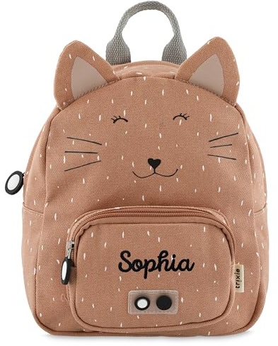 upstitch studio Kitarucksack mit Namen personalisiert Katze Big (Katze, Rucksack BIG)