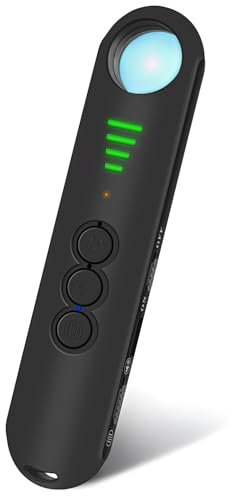 Biddsgg Detector de Cámara Oculta GPS con Imanes y Detectores Portátiles de Señales de Radiofrecuencia de Cables con Imanes, Adecuados para Hoteles, Baños, Hogares, Oficinas