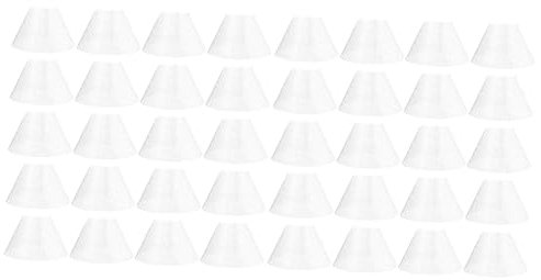 Artibetter 40pcs Range Hood Filter Nets Bowl-shaped Oil Filter Net for Kitchen and Easy to Install Suitable for Home and Restaurant Use Height