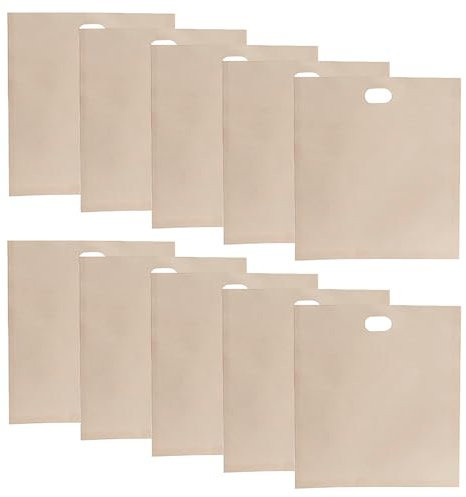 LCIEFKAE 10 Piezas De Bolsas De Pan, Suministros De Tostadas, Bolsas De Pan Resistentes Al Calor, Accesorios para Hornear, Necesidades De Cocina.