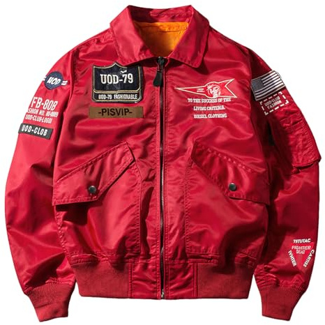 Giacca Uomo Estiva, Bomber Uomo Primaverile, Sportiva Sottile Giacca a Vento Cappotto Primaverile Giacca da Baseball Tinta Unita Colletto Rialzato Casual Zip Giacca Uomo Elegante per Il Tempo Libero