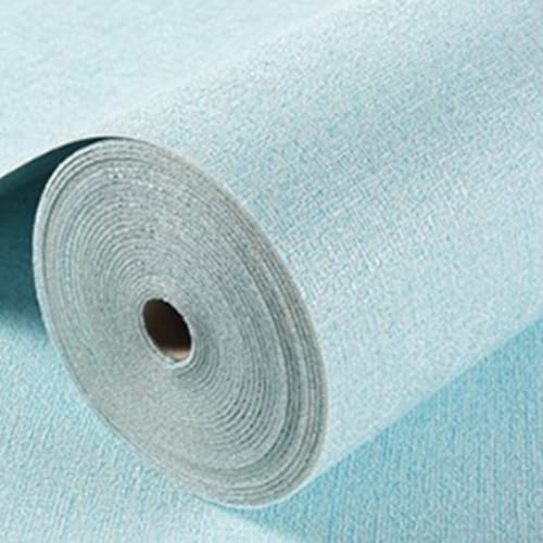 Emiif Papier peint autocollant et antibruit imperméable et anti-humidité - Isolation thermique - 50 x 1000 cm - Décoration d'intérieur pour chambre à coucher et salon - Bleu