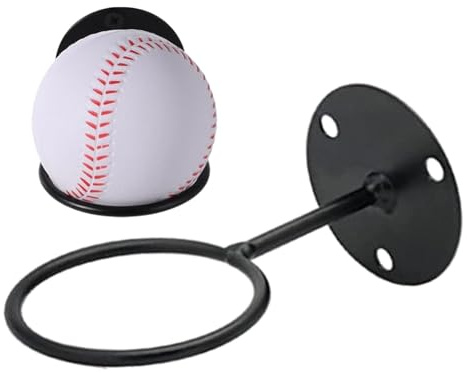 Wandhalterung für Baseballschläger – Hochfester Metallständer, platzsparende Präsentation, multifunktionale Sportaufbewahrung, robuste Konstruktion | Organizer für Baseballbälle, Ba