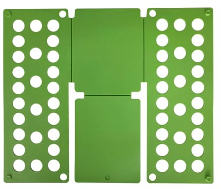Planche à Plier Les vêtements en Plastique, Facile et Rapide Utiliser, for Le Linge Chemises. Outil de Rangement for la Maison pour T Shirts,Chemises(Green)