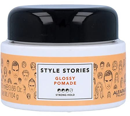 Alfaparf Milano Style Stories Glossy Pomade, 0.13 kg, 8022297071398