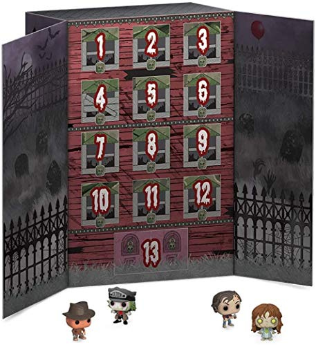 Funko- Advent Calendar: Pocket Pop: 13-Day Spooky Countdown Figura da Collezione, Multicolore, 48114
