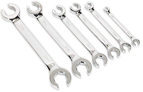 Chiave per tubi a doppia estremità aperta, 15 e 80 gradi, chiave per tubo del freno, chiave a cricchetto per chiavi auto e utensili manuali