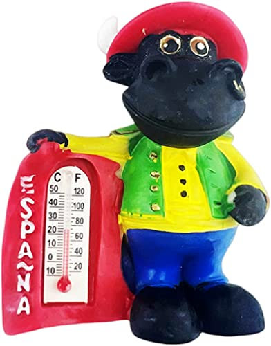 Thermometer Style Spain Magnet Fridge Refrigerator Magnet Decoration Sticker Souvenir Resin Crafts Kitchen Whiteboard