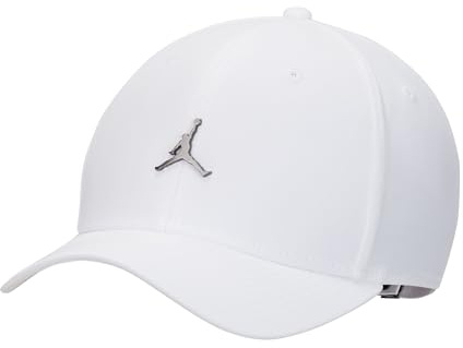 Nike Rise Baseballkappe White/Black/White/Gun Metal S